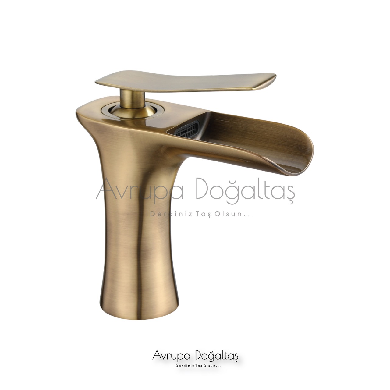  Şelale Lavabo Bataryası Antik (Kısa)