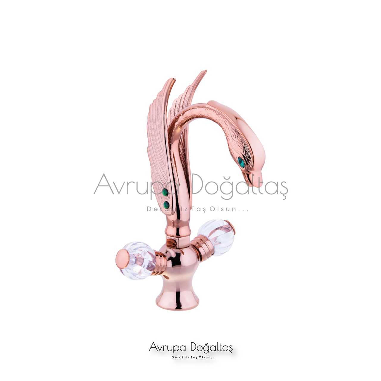 Ördek Lavabo Bataryası Rose